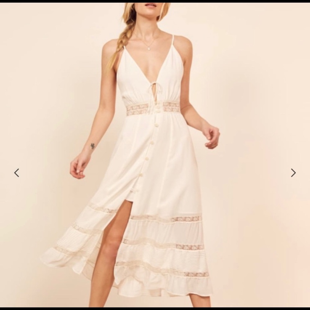 ISO reformation Shelley dress size 6